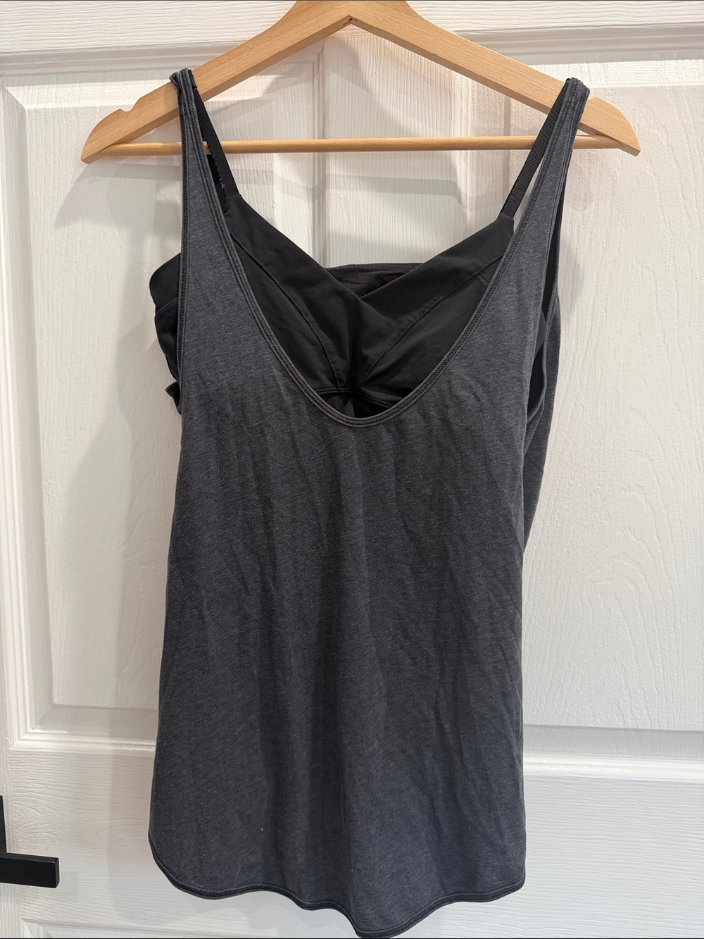 lululemon athletica Black Logo Detail Top